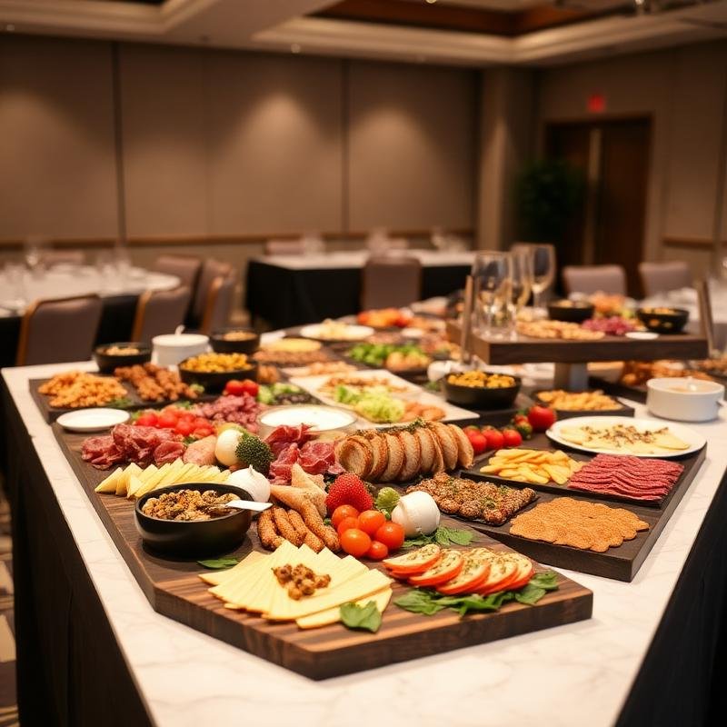Séminaire d'entreprise avec buffet gourmand